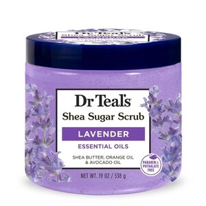 💜NWT Dr. Teal's - Shea Sugar Body Scrub with Lavender Essential Oils💜